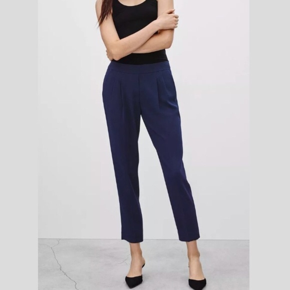 Aritzia Babaton Navy Cohen Pant